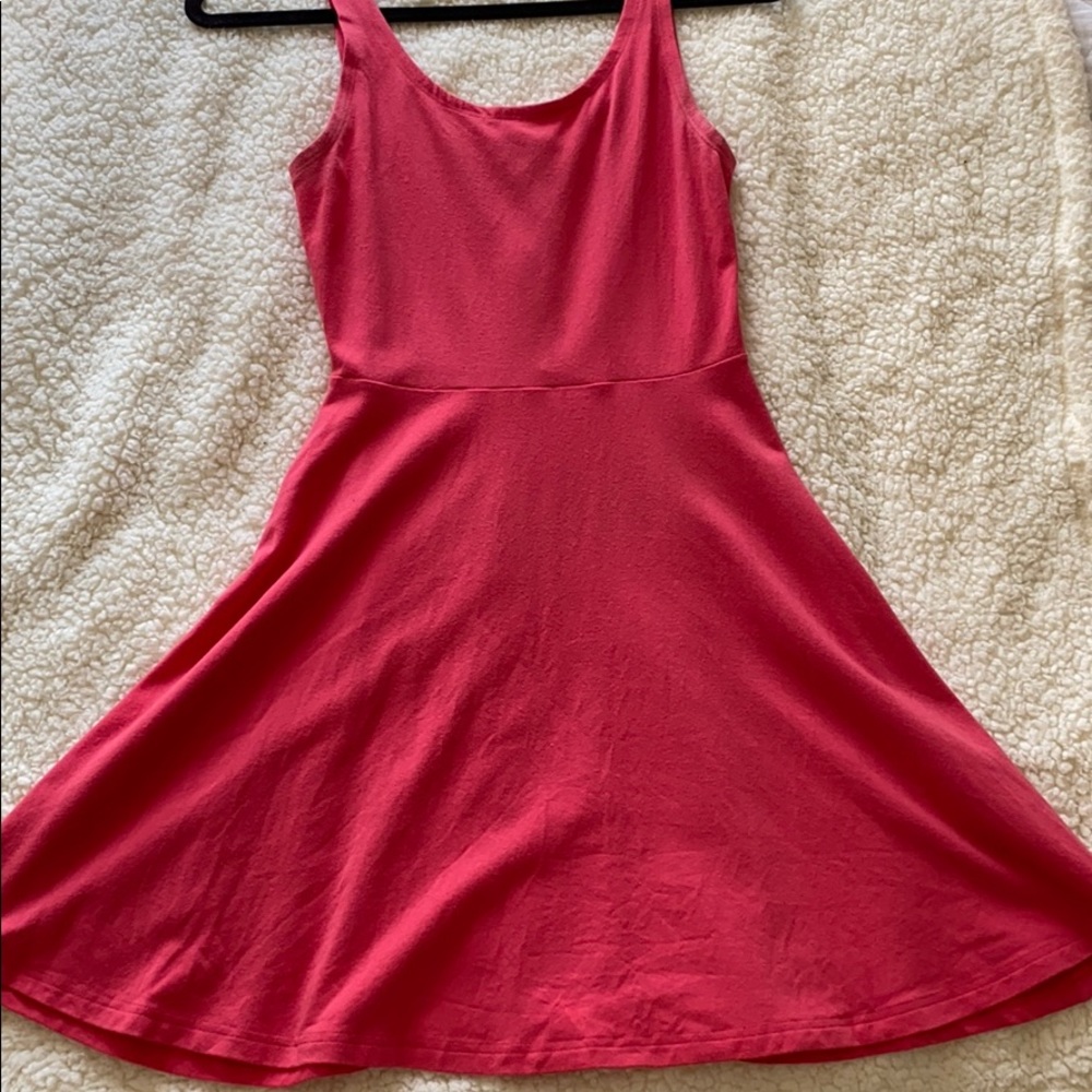 Size small coral express dress.